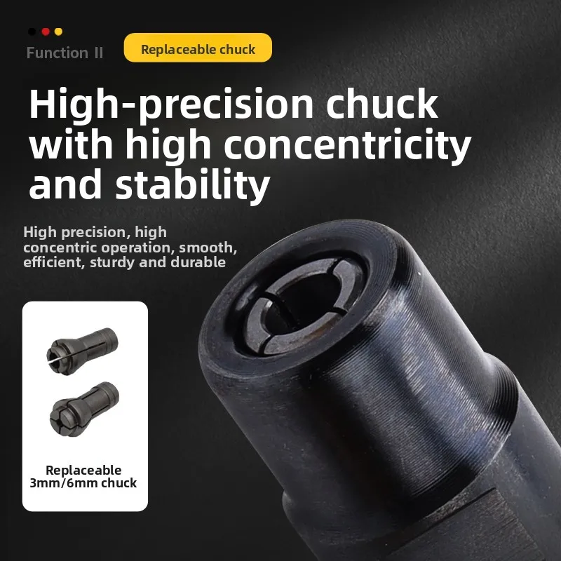 Aslan 90-Degree Angle Grinder Industrial Right-Angle Grinder Elbow Grinder Sander Polisher 3mm 6mm