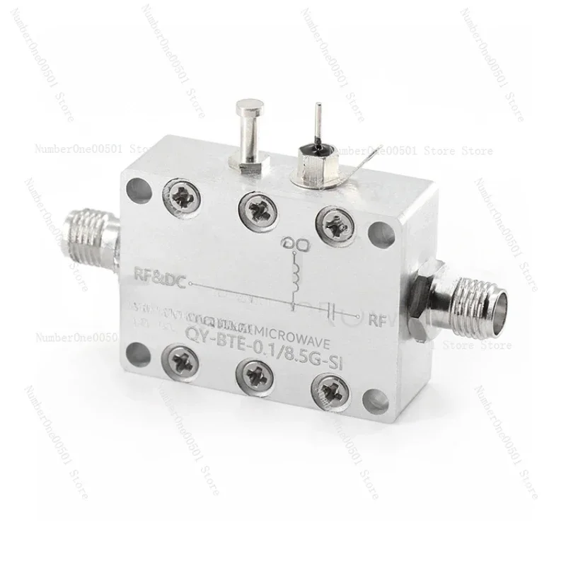 Applicable To Source Microwave SMA Biasing Feeder Box 100MHz-8.5G RF DC DC Bias Tee