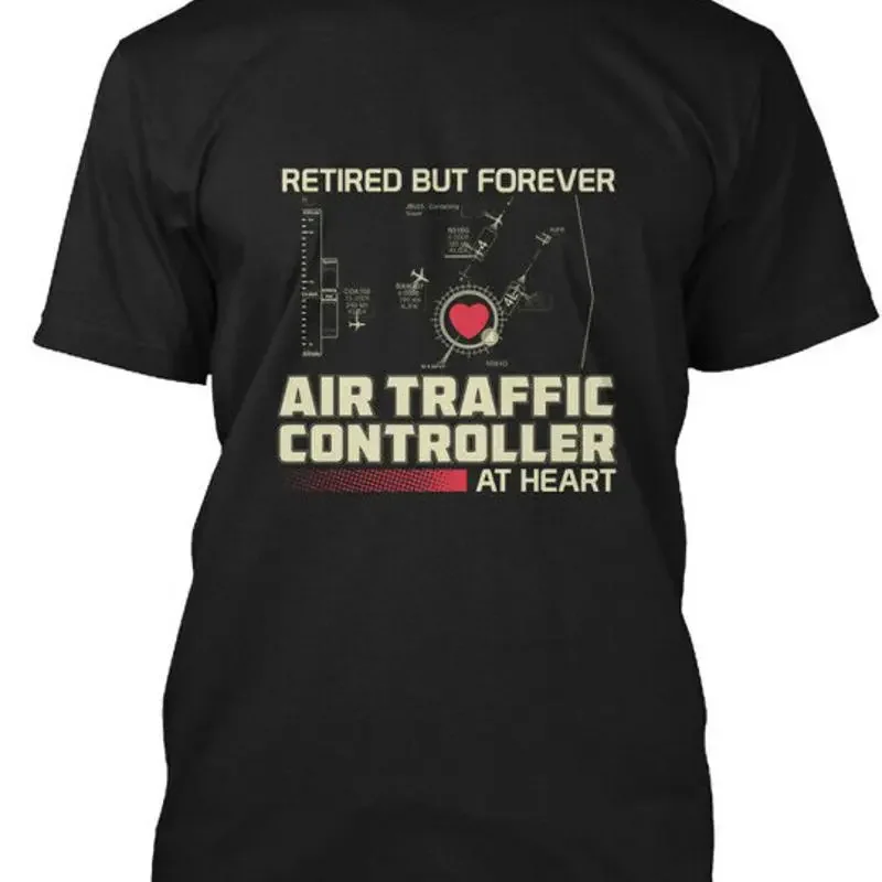 Comfortable Air Traffic Controller Retired But T Shirt Made in USA Size S to 5XL