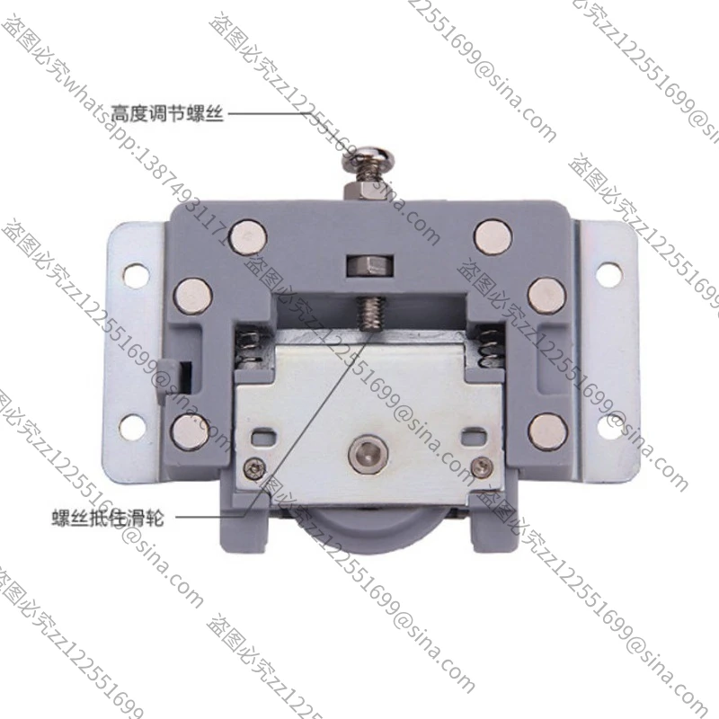 Suitable for 310 Bookcases, Cabinet Sliding Door Damping Pulley Accessories, Wall Cabinet Buffer Single Door Hardware