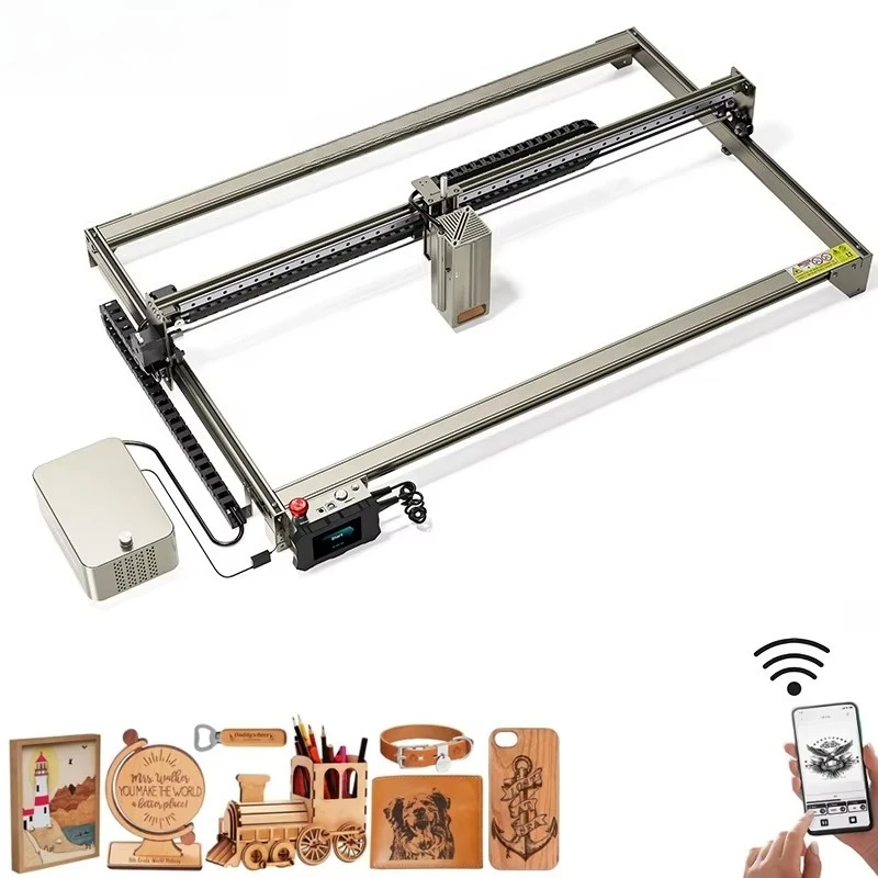 

Xiangyin A40 S40 X40 MAX 210W 800*400Mm With Air-Assisted CNC Engraving Machine Metal Wood Acrylic Mdf Cutting M