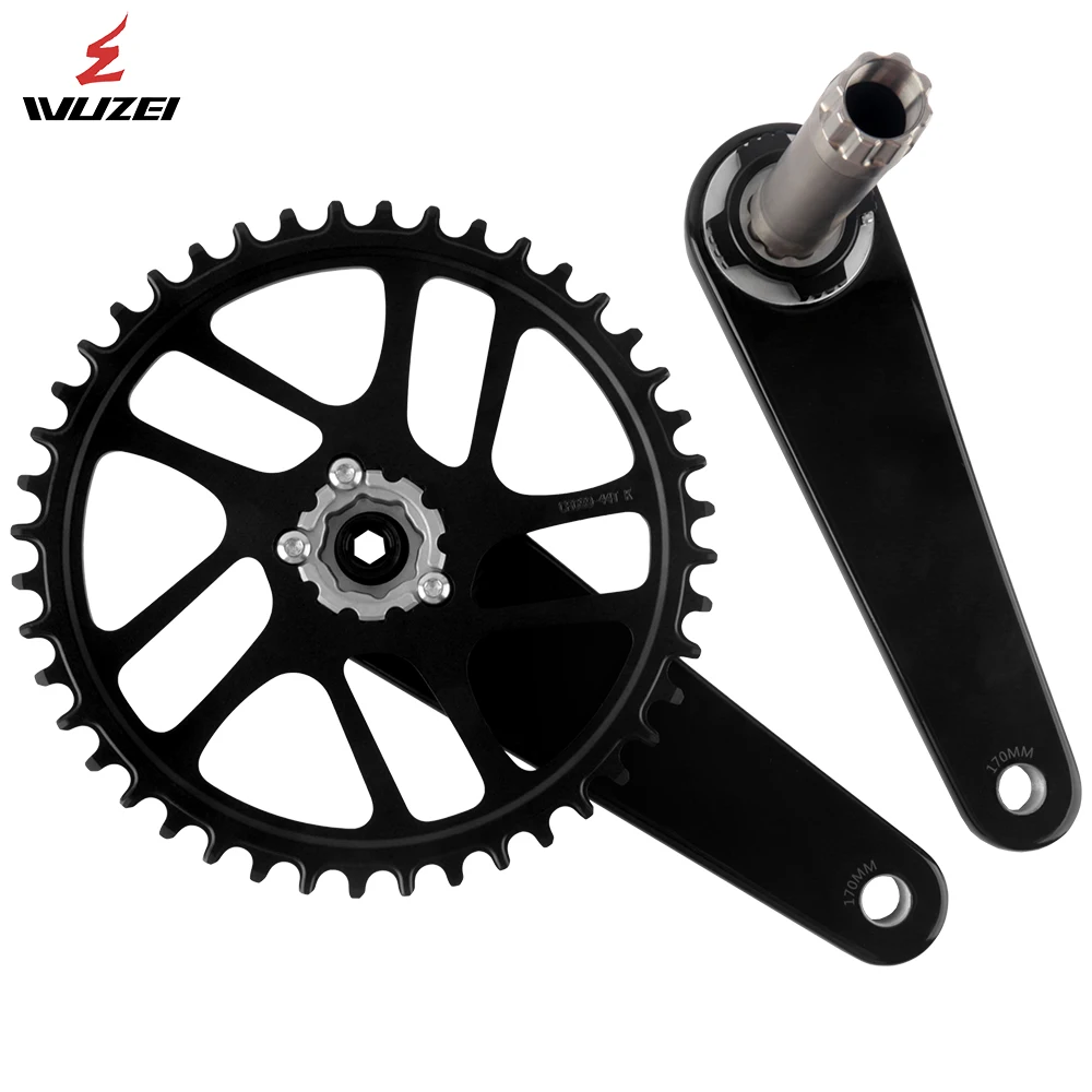 Carbon Fiber Road Bike Crankset 165mm 170mm 3 Bolts