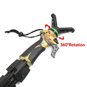 حامل ثلاثي القوائم للصيد قابل للتعديل بارتفاع ، عصا تصوير كاميرا مموهة ، رأس على شكل نير V ، تصوير خارجي أعلى 10 مبيعات لحامل ثلاثي القوائم لبندقية الصيد - رقم 4