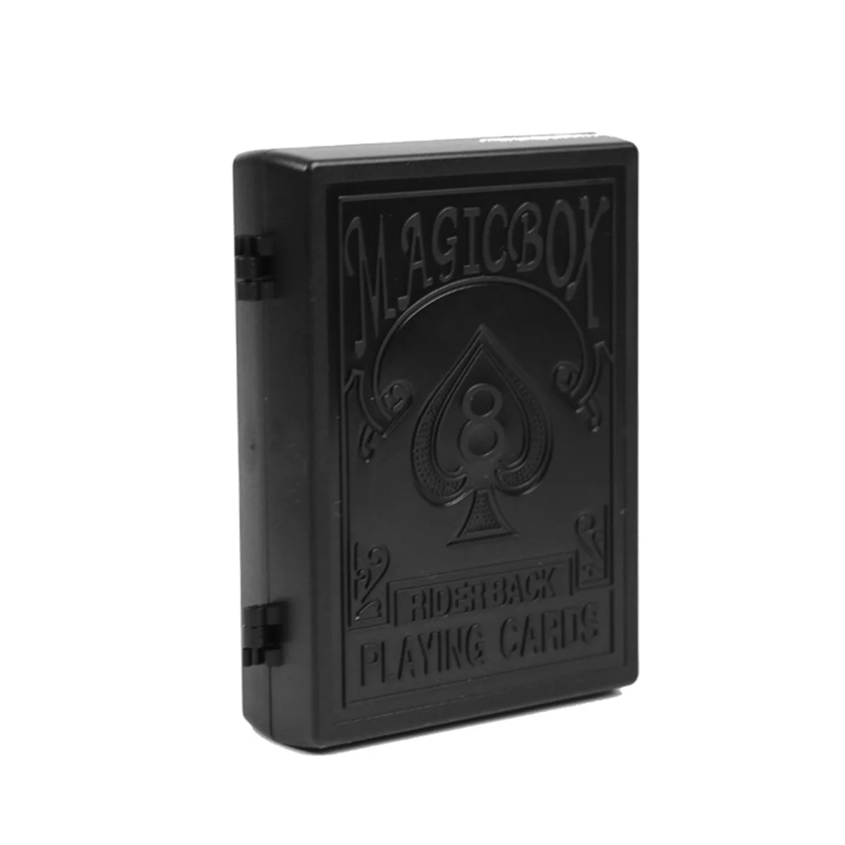 Surprise Restore Box Magic Tricks Black Plastic Box Broken Paper Card Case Close-Up Magic Tricks Props Toys For Children Adult