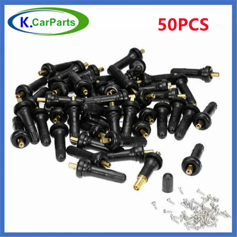 

50P 15263240 TPMS Valve Stem Service Kit For Buick Encore Chevy Silverado Cadillac GMC 13598909 9L3Z1700A 68058766AA 28194SC000