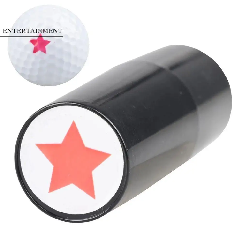 

Outdoor Sport Colorfast Long Lasting Plastic Various Patterns Impression Seal Quick-dry Golf Ball Stamper Stamp Marker