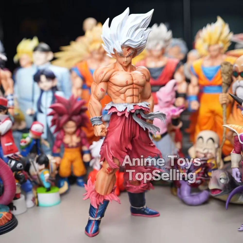 29 cm/11.42in Anime Dragon Ball Figure Super Saiyan Son Goku figurines d'action Pvc Statue bureau ornement Collection modèle jouet cadeaux