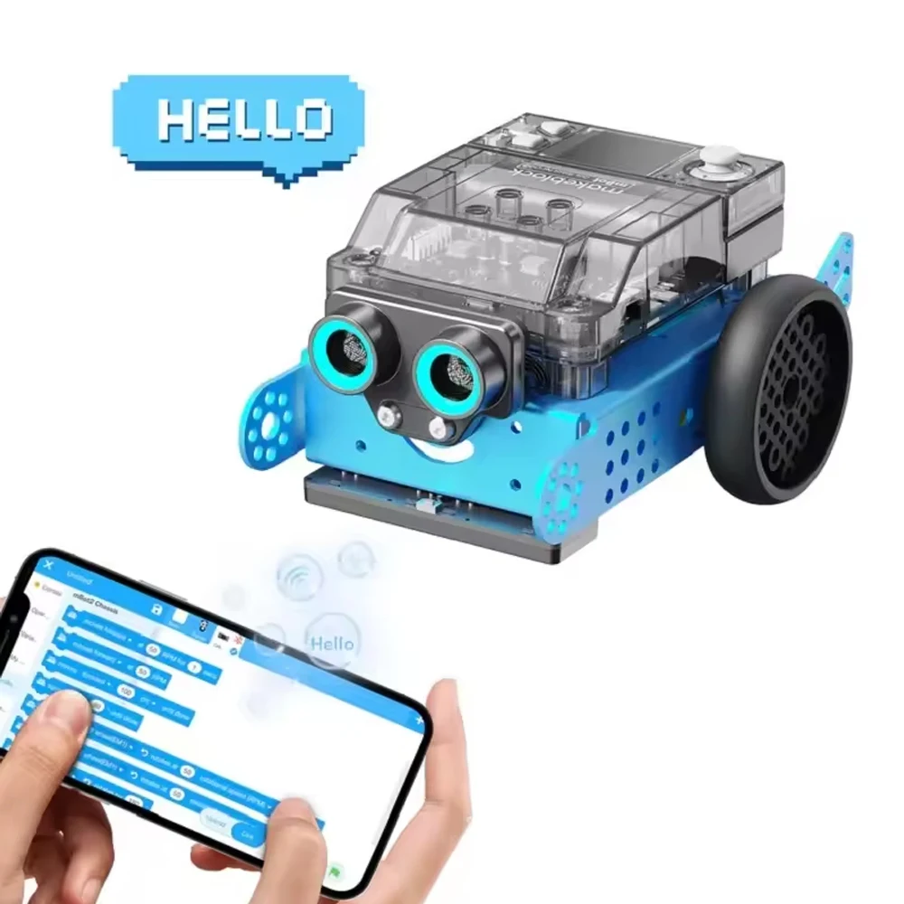 Makeblock mBot Neo mBot2 Beginner-friendly Coding Robot Kit STEM Toy Car Educational birthday Gift Scratch 2.0 Arduino DIY Smart - Image 2