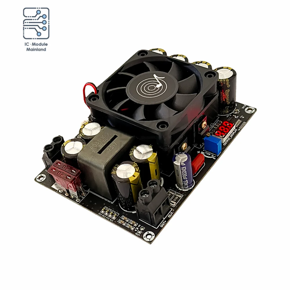 DC12V-24V to 24V-50V Adjustable Booster Module with Adjustable Voltage Display 500W Booster Board