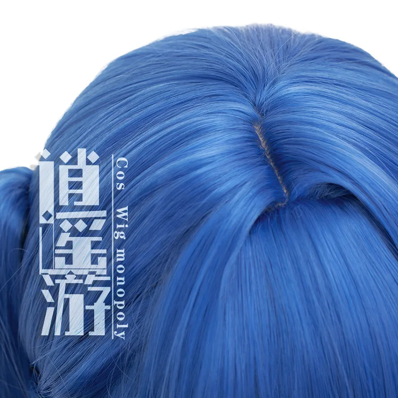 Deusa da vitória: nikke arcana cosplay peruca simulação couro cabeludo topo tigre clipe rabo de cavalo presente de halloween