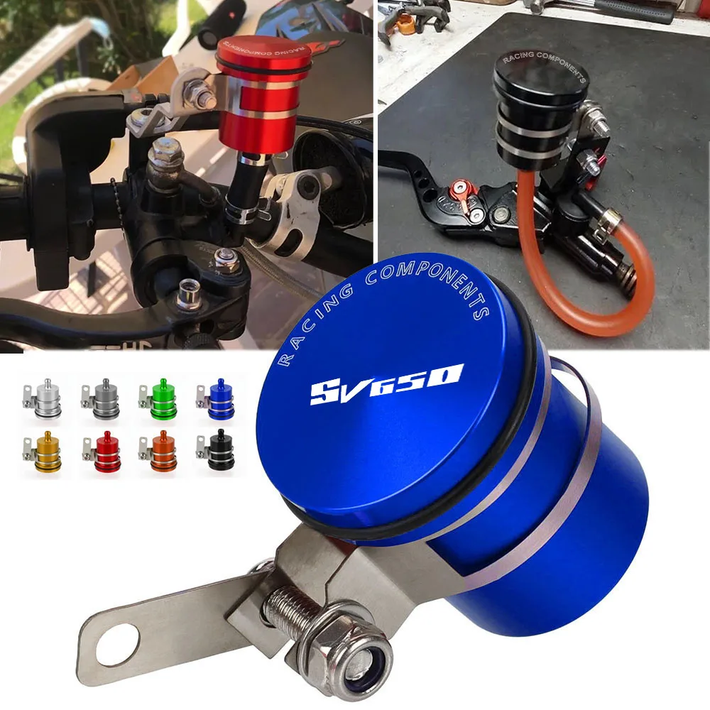 

Motorcycle Brake Clutch Tank Cylinder Fluid Oil Reservoir Cup For Suzuki SV650 / S/X SV650S SV 650 1999-2023 2013 2016 2022 2021