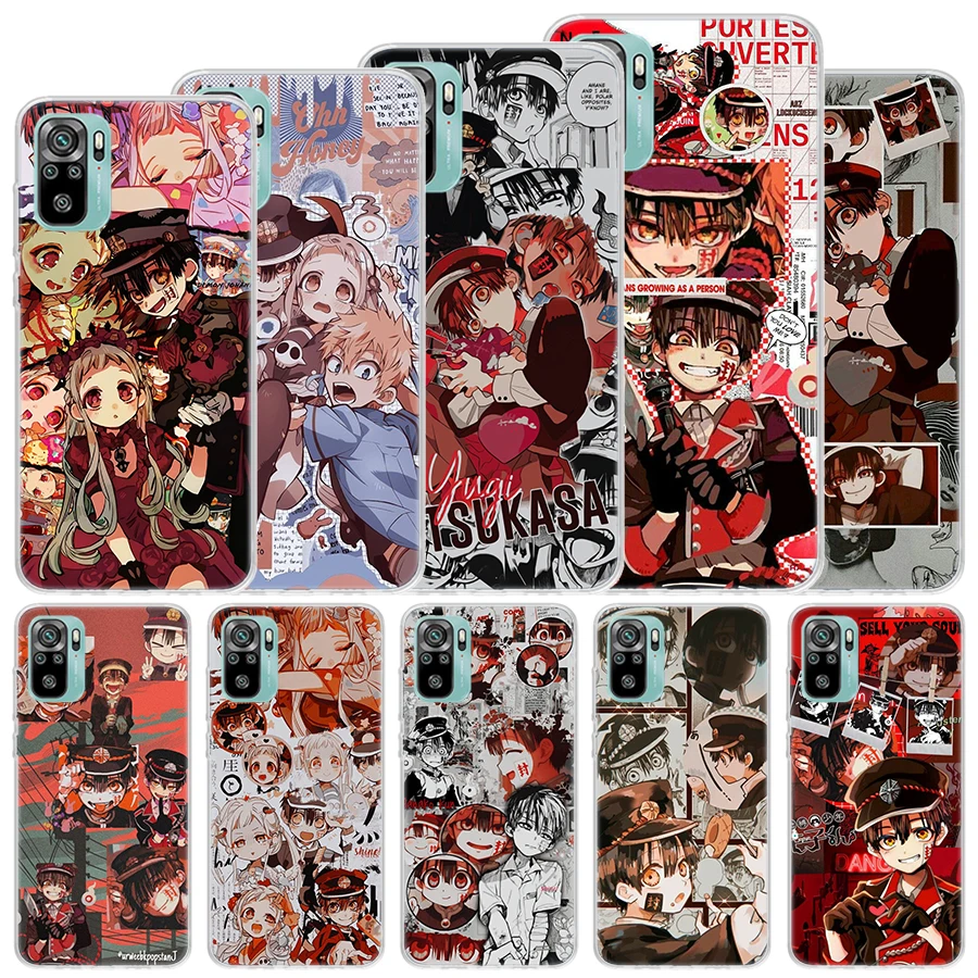 Anime Toilet Bound Hanako Kun Soft Case For Xiaomi Redmi 10 10A 10C 12 12C 9 9A 9C 9T Phone Cover 8 8A 7 7A 6 6A S2 K20 K40 Pro