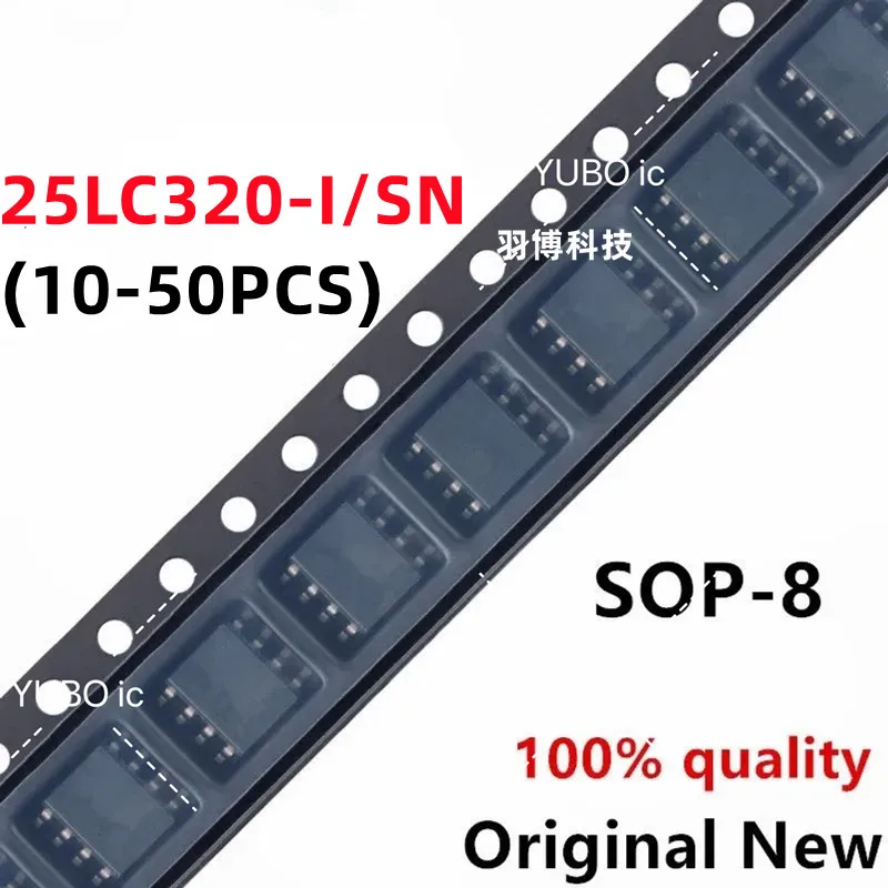 

(10-50piece)100% New 25LC320-I/SN 25LC320T-I/SN 25LC320 sop-8 Chipset