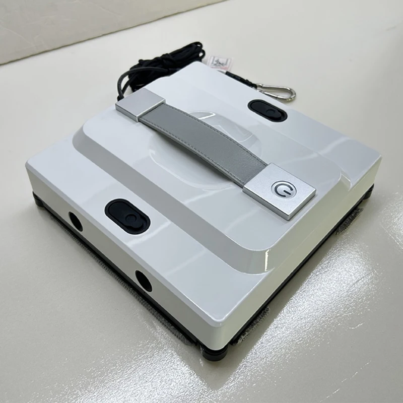Window Cleaning Robot 4-Water-Column Spray 5600Pa Powerful Suction Water Wash & Wet Wipe Exterior Glass Cleaning