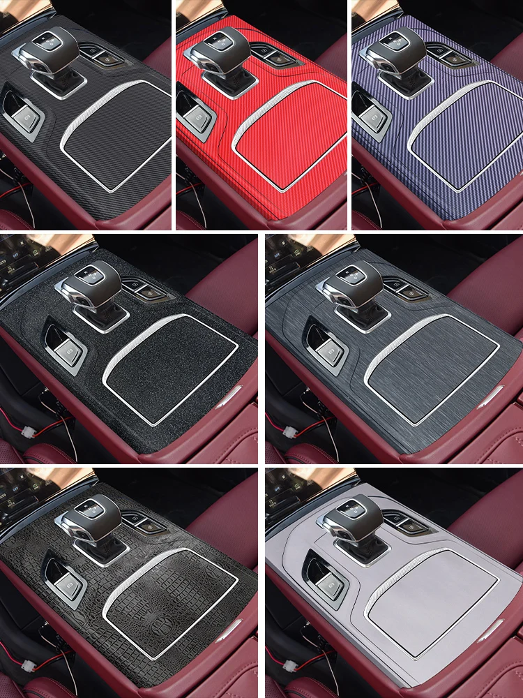 Central control film gear shift interior protection film For Hongqi EHS9 21-22 car sticker