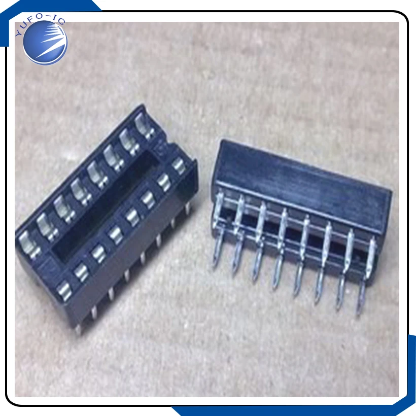 10PCS/LOT  IC 16PIN socket IC 16P socket IC socket socket seat connector