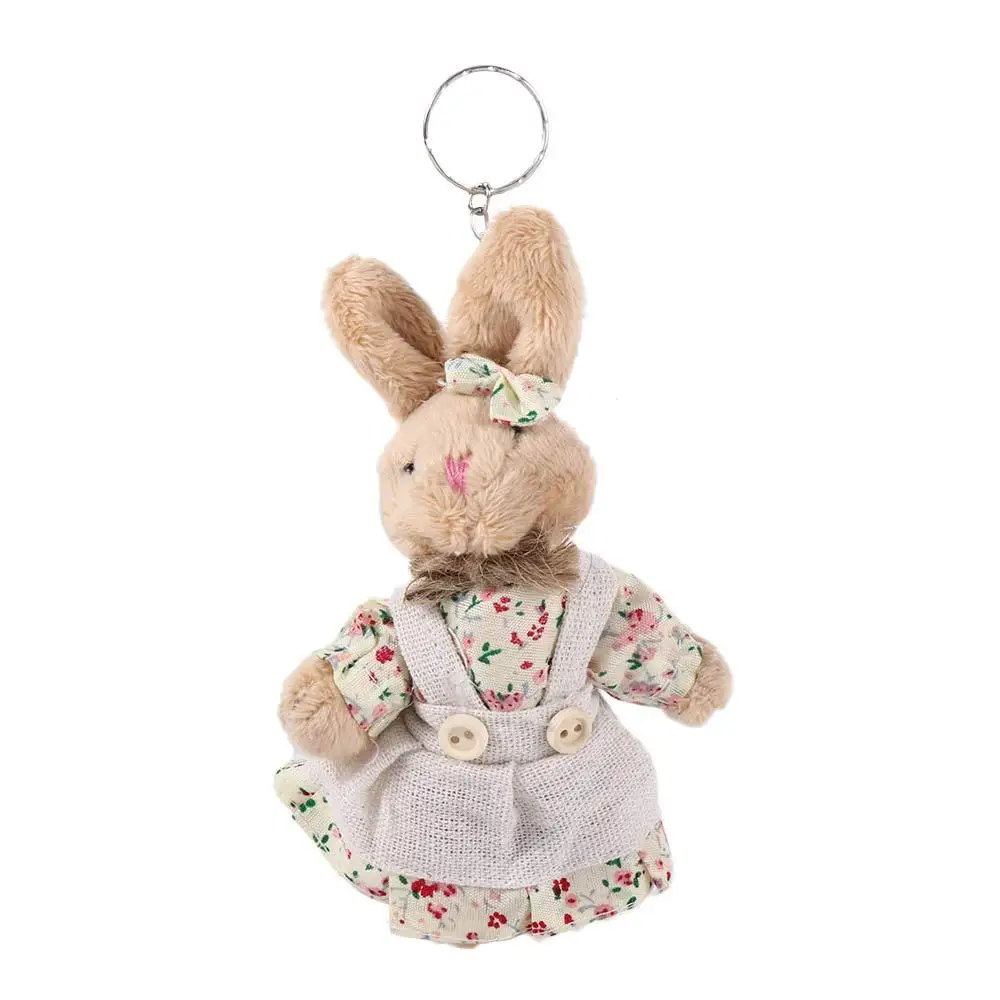 

Stuffed Toy Pendant Bag Pendant Car Key Ring Ornaments Bear Pendant Rabbit Pendant Women Key Holder Plush Doll Key Chain
