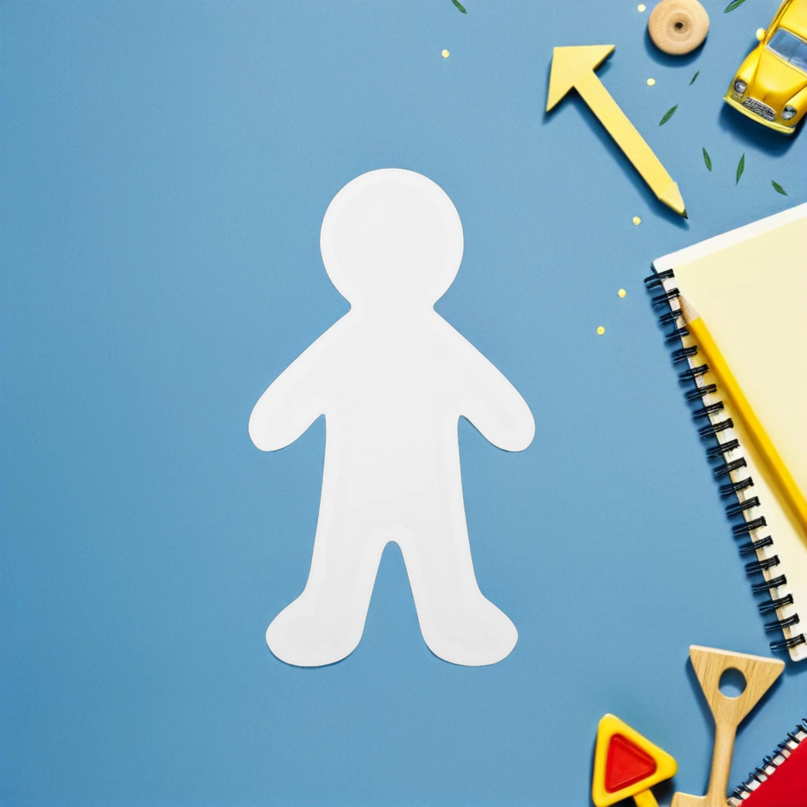 40 قطعة من التماثيل القابلة للطلاء، فتحات من الورق المقوى الفارغة للأطفال الصغار في مرحلة ما قبل المدرسة، أنشطة ربط الأسرة، ديكور الفصول الدراسية #3