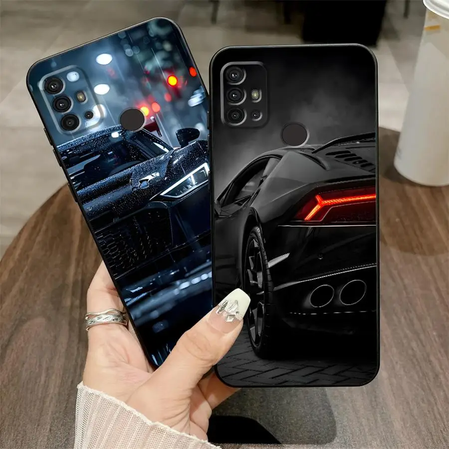 Cool Super Sports Car Phone Cover Case for Motorola Moto G50 G71 G22 Edge40 G53 G30 G32 G60s G51 G73 Edge 20 Pro 30 Lite G52 view 3