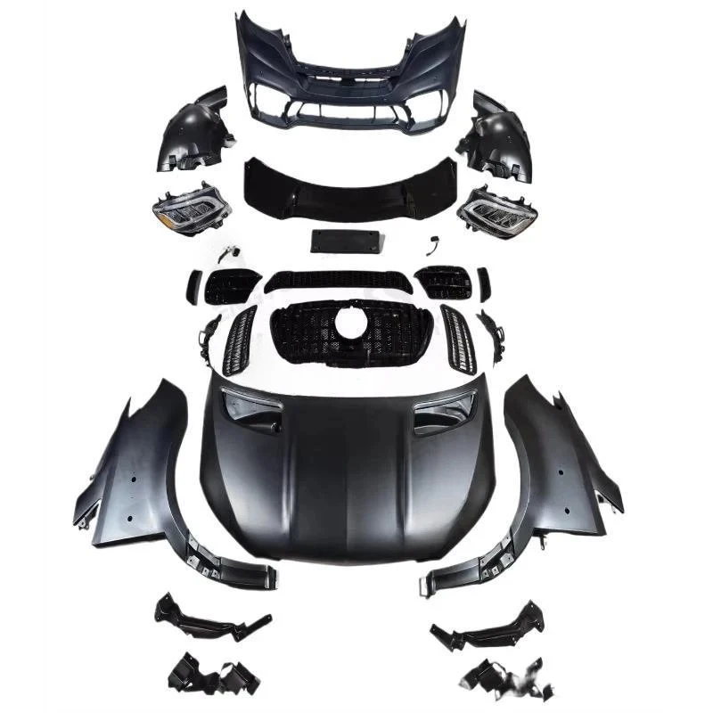 Factory Hot Sale W0 Upgrd To New W0 GT Style Car Bumper Body Kit,