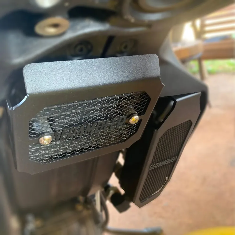 Radiator Shield Grille Guard Motorcycle Accessories For Ducati Scrambler800 Scrambler 800 2015-2023 Oil Cooler Cover Protector