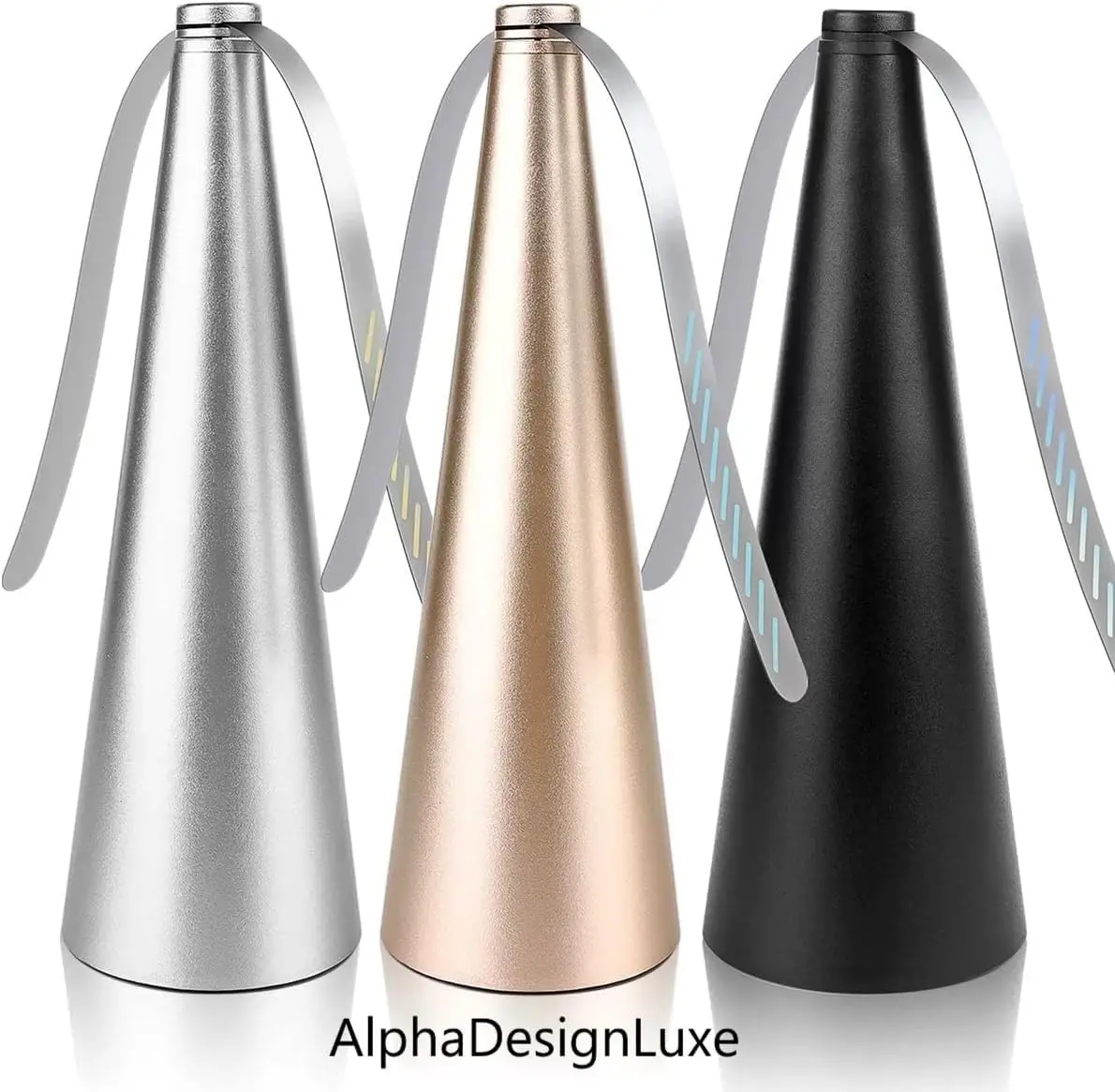 Ventiladores voladores para mesas con aspas suaves, alimentados por USB o baterías, silenciosos y portátiles que mantienen su comida limpia