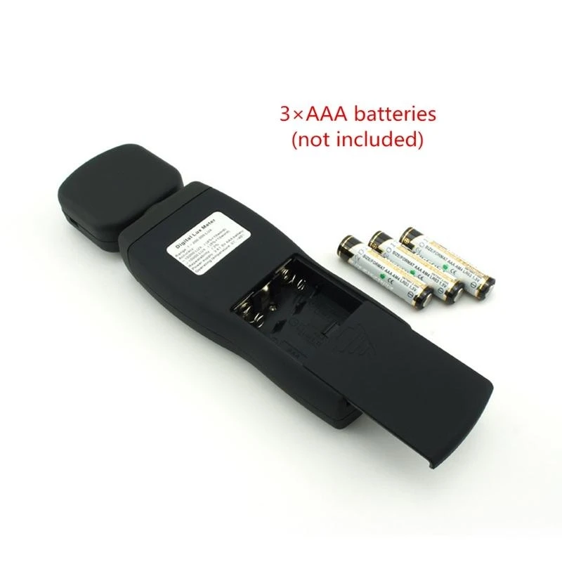 Luxmeter Measure Digital Illuminance/Light Meter 0-200.000 untuk Measur