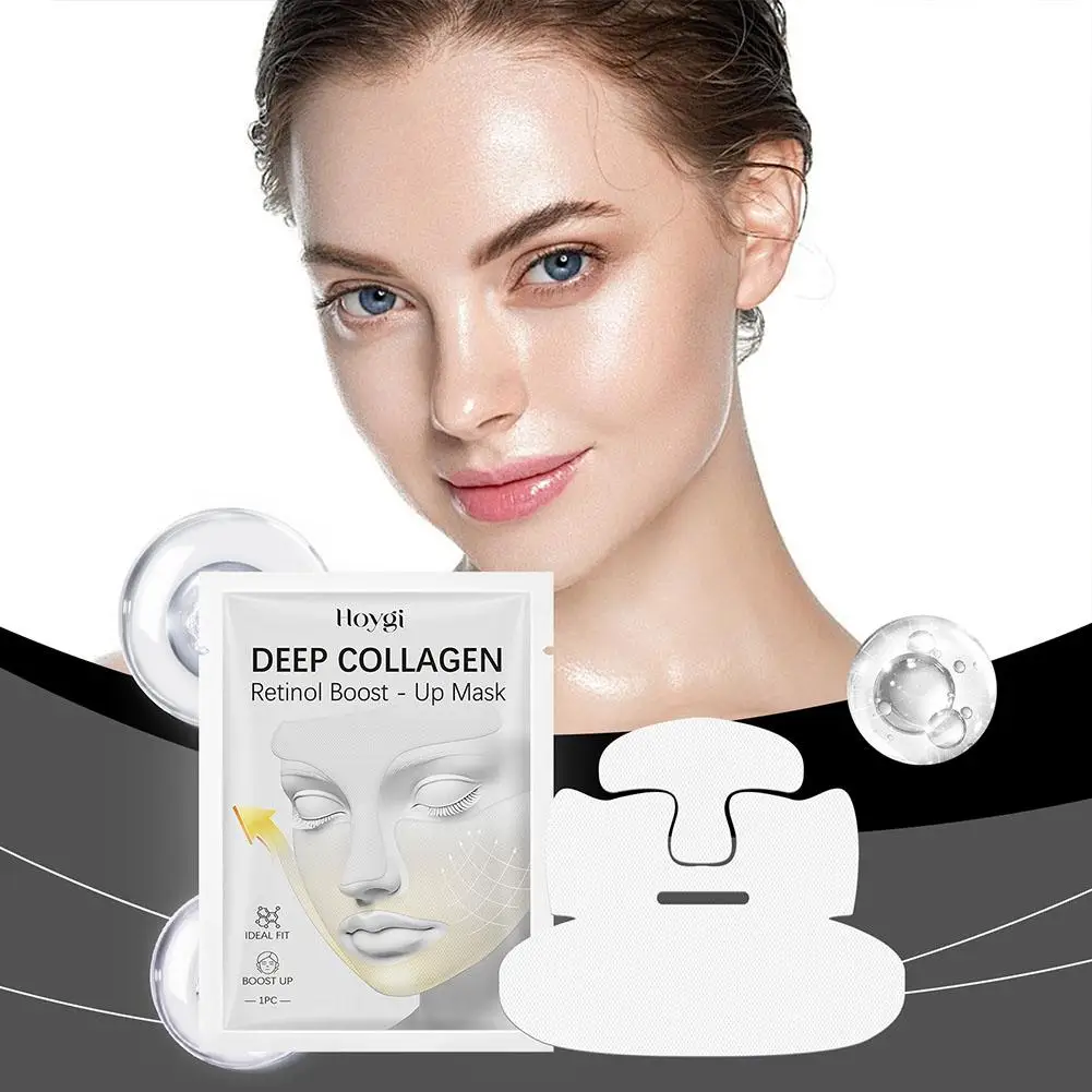  Deep Collagen Retinol Boosting Mask Anti Firming Brightening Care Lifting Aging Night Skin Moisturizing Mask P6V5