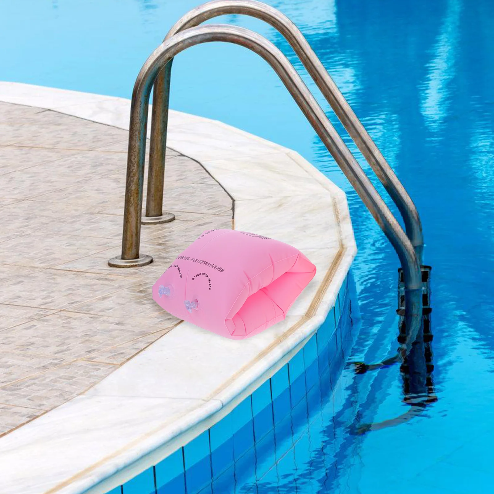 

2pcs Inflatable Arm Adults: Thickened Swimming Pool Floaties With Enhanced Buoyancy Lightweight Portable Water Swim
