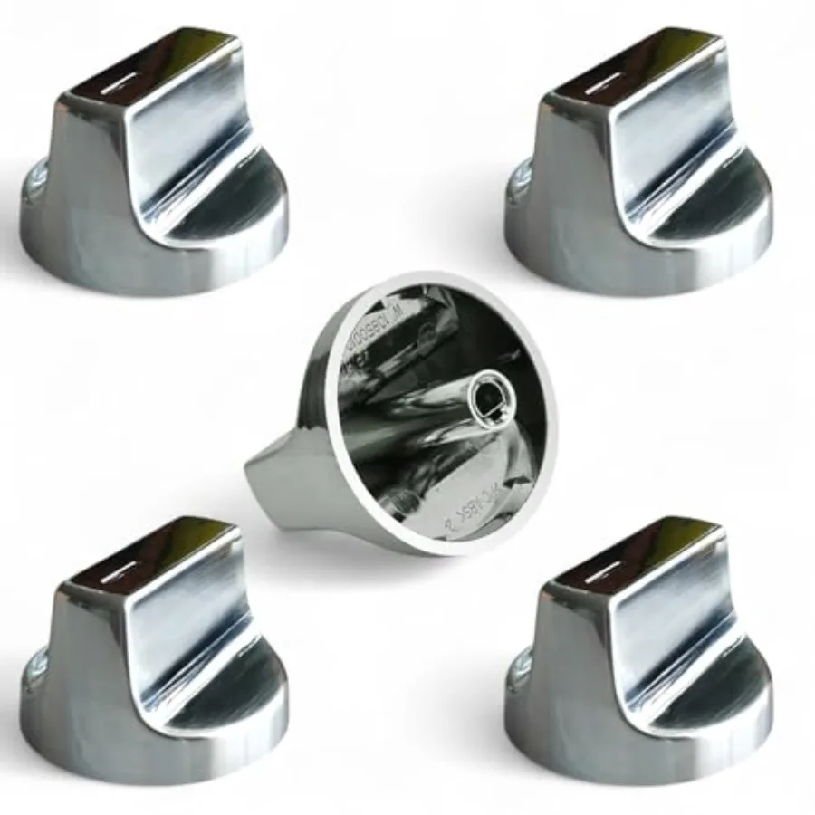 

Улучшенные 5 шт. сменных ручек W11366438 для газовых плит Whirlpool WCG55US0HS00/WCG55US6HS00/WCG77US0HS00