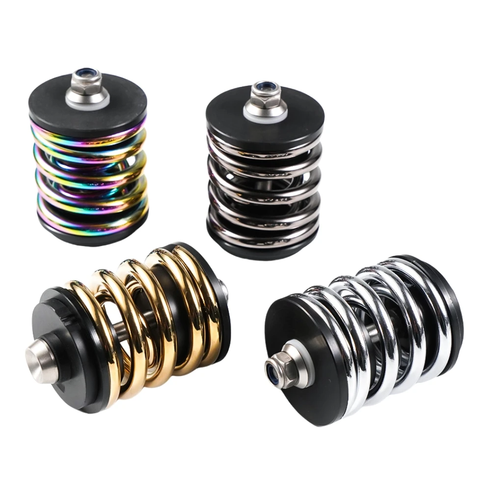 Folding Bike Rear Shock Absorber - For ​Brompton Spring Suspension, Titanium Axle & Stainless Steel, Bicycle Accessories​​ Parts
