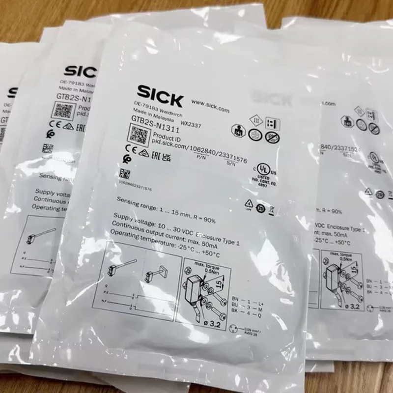 GTB2S-N1311 Nuevo sensor de interruptor fotoeléctrico SICK original, gran cantidad en stock, bienvenido a consultar