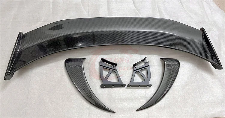 GT style Carbon Fiber Rear Spoiler Wing For Porsche 981 Cayman boxster Carbon Fiber Spoiler
