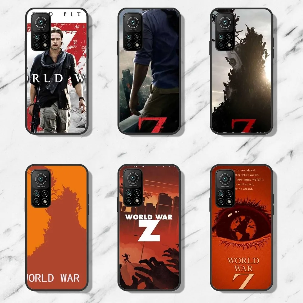 W-World War Z Movie Phone Case For Samsung Galaxy S21 S22 S23 S24 Ultra S20 Lite S30 Note Black Shell