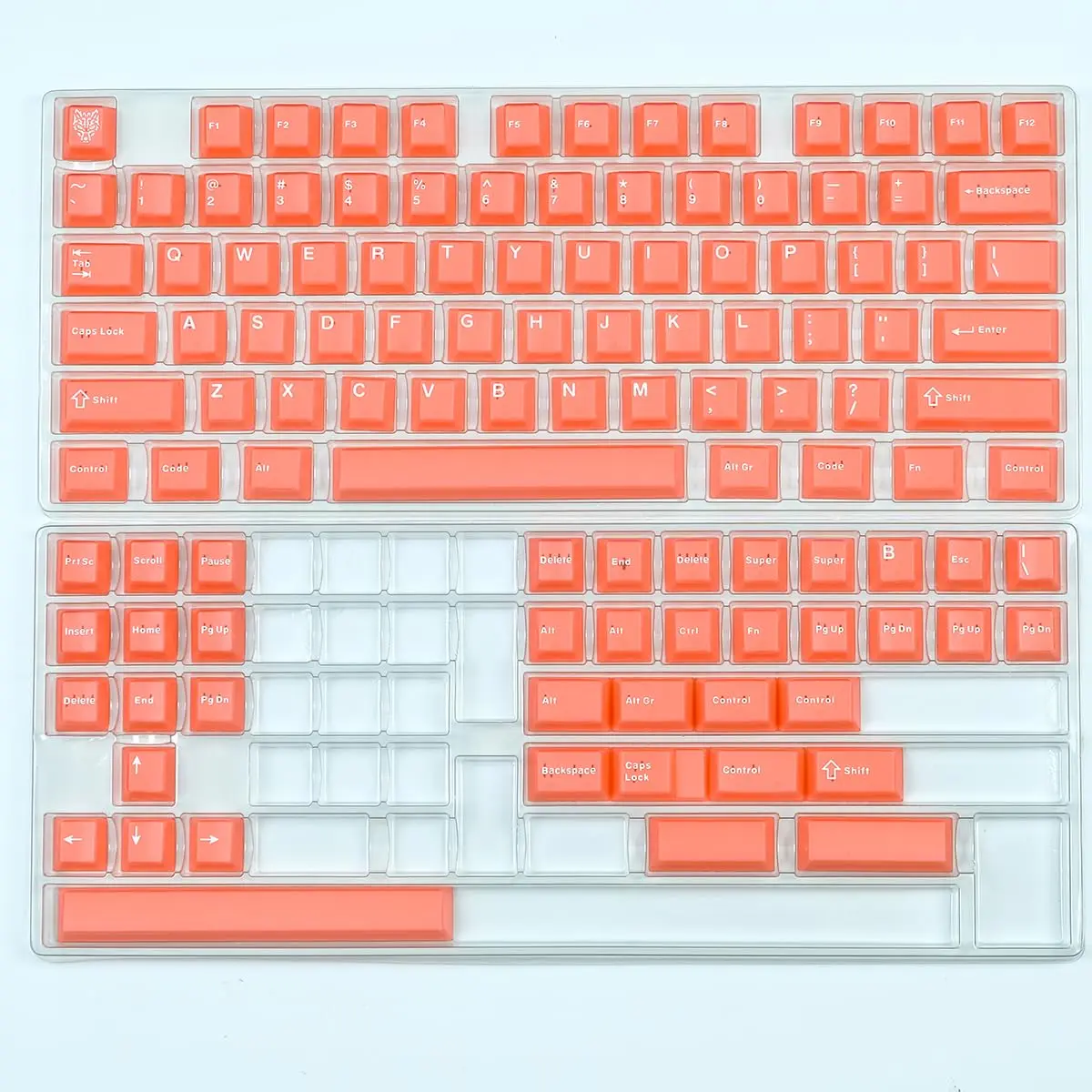 DOUBLE SHOT PYGA Translucence 121 Keys Keycap Cherry Profile