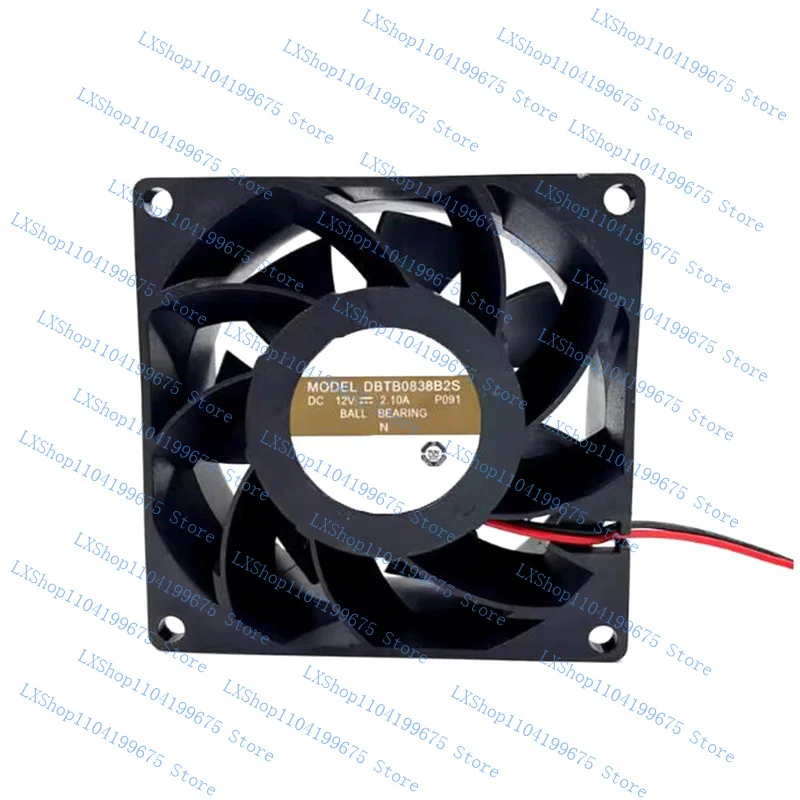 

Вентилятор охлаждения для AVC DBTB0838B2S P091 DC12V 2.10A 2PIN, новый