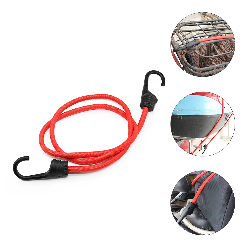 

3 Pcs Luggage Belt Elastic Hook Rope Cargo Bungee Cord Binding Device Fastening Strap