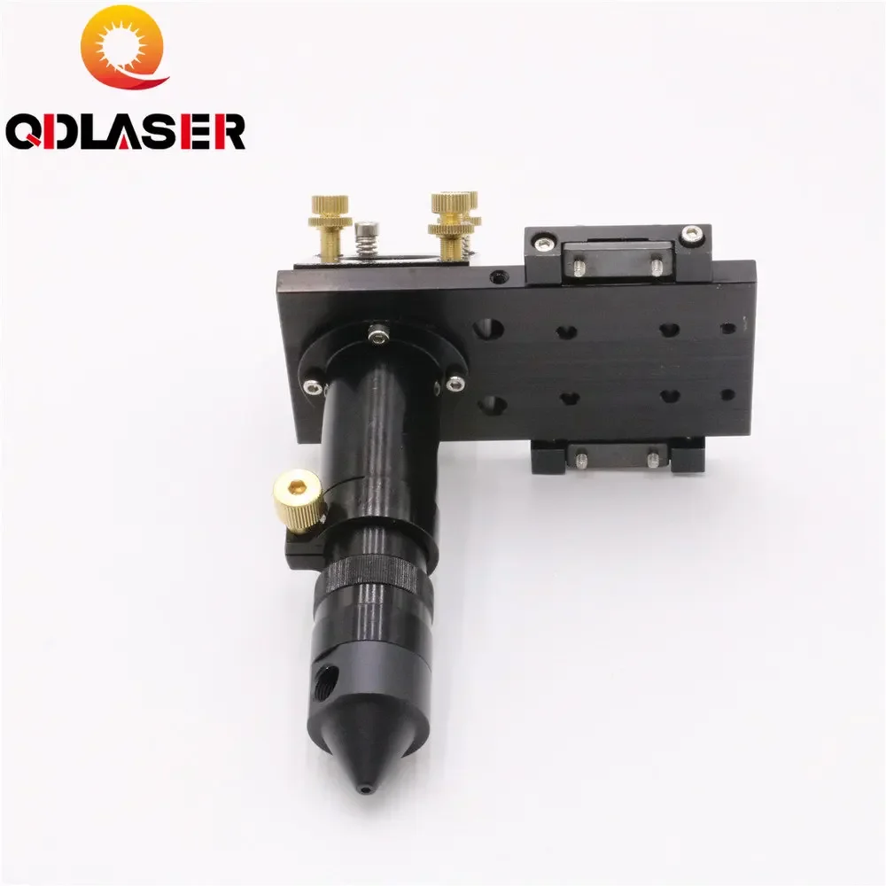 QDLASER High Quality CO2 Laser Cutting Head for Focus Lens Dia.20 FL.50.8 63.5 101.6mm & Mirror 25mm Mount