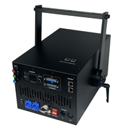 RGB Full Color 20W 25W Laser Light Projector DMX512/ILDA Control High-Speed Scanner Animation Effects For Wedding Party DJ Disco