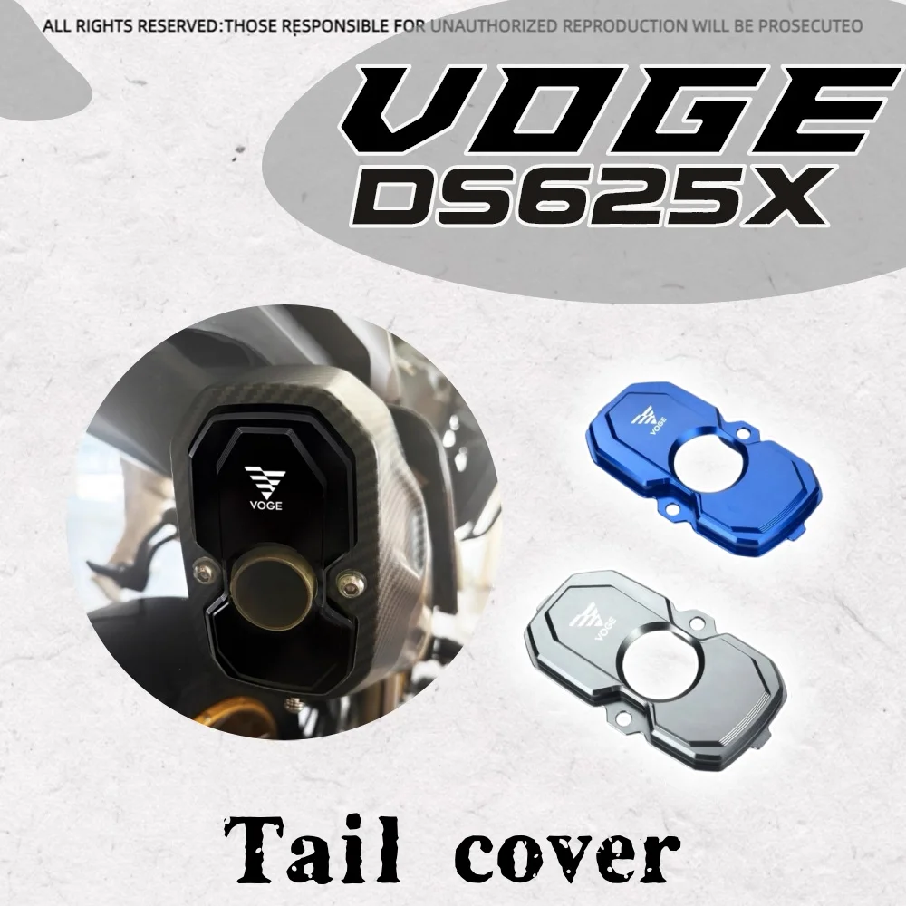 

Для VOGE DS625X DSX625 dsx625 мотоцикл модифицированная выхлопная труба хвостовое украшение защитный чехол из алюминиевого сплава