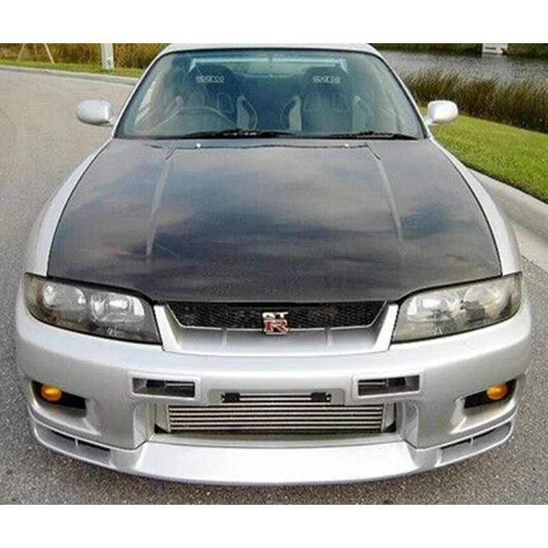 For Nissan Skyline R33 GT-R 1994 1995 1996 1997 998 Year Front Bumper Racing Grille Grill Grill Body Kit Accessorie