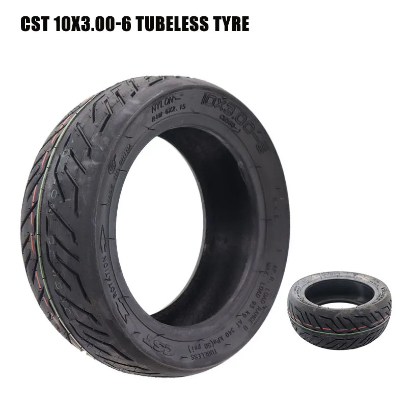 CST 10X3.00-6 Tubeless Tyre  for Dualtron VICTOR LUXURY EAGLE Speedway 4 5 Zero 10X Kugoo M4 Electric Scooters 10x3.0 Tube Tire