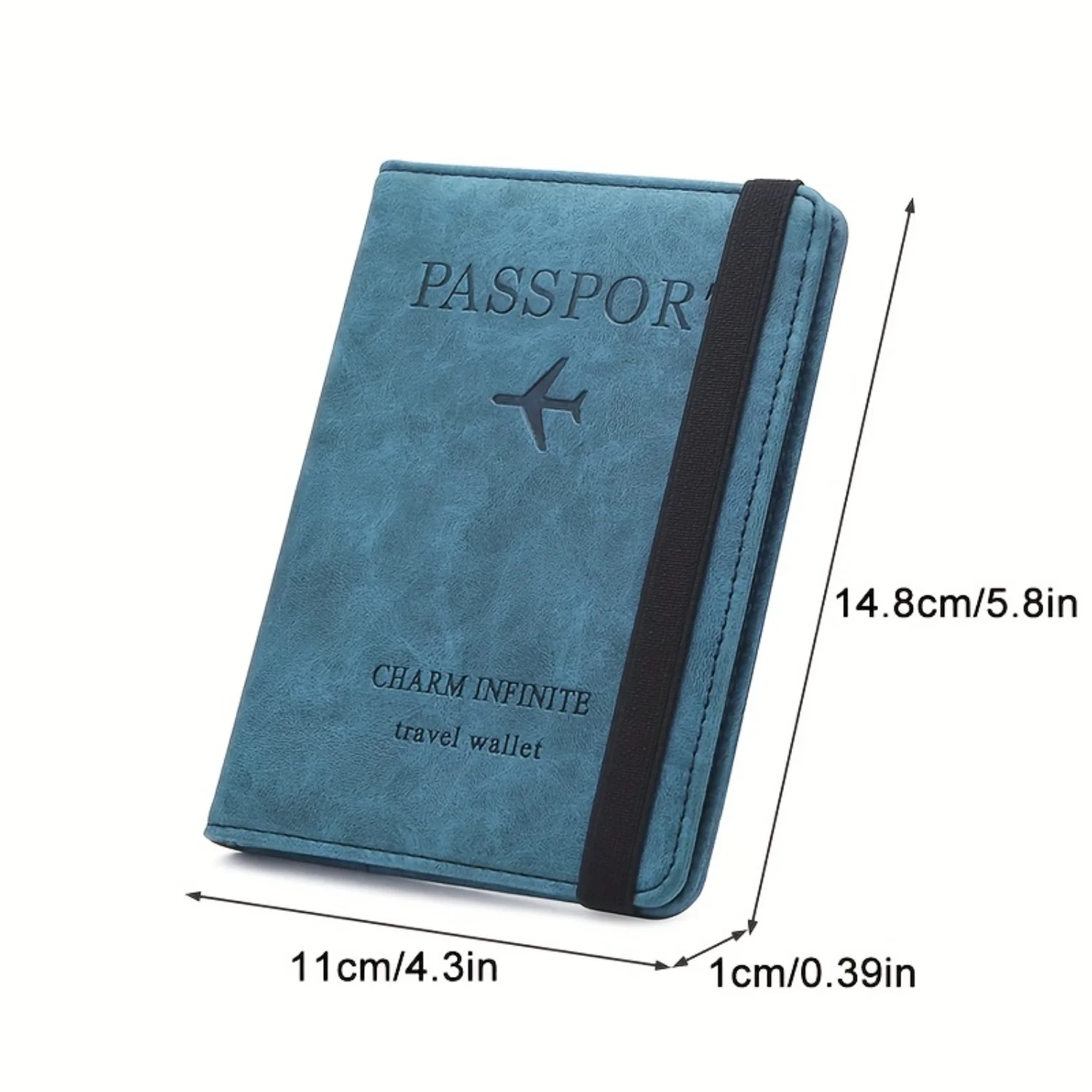 

Anti-theft Multi-card Passport Bag - Stylish & Secure Travel Document Holder Rfid watch Xhorse ic card khz White cards Ntag