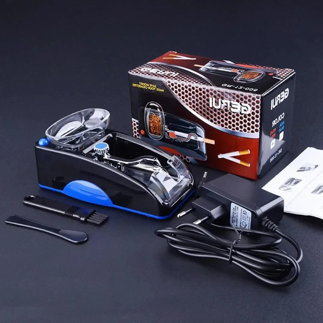 

6.5 8.0MM Slim Tube Automatic Cigarette Rolling Machine Electric Tobacco Injector Filling Maker Roller DIY Smoking Accessories