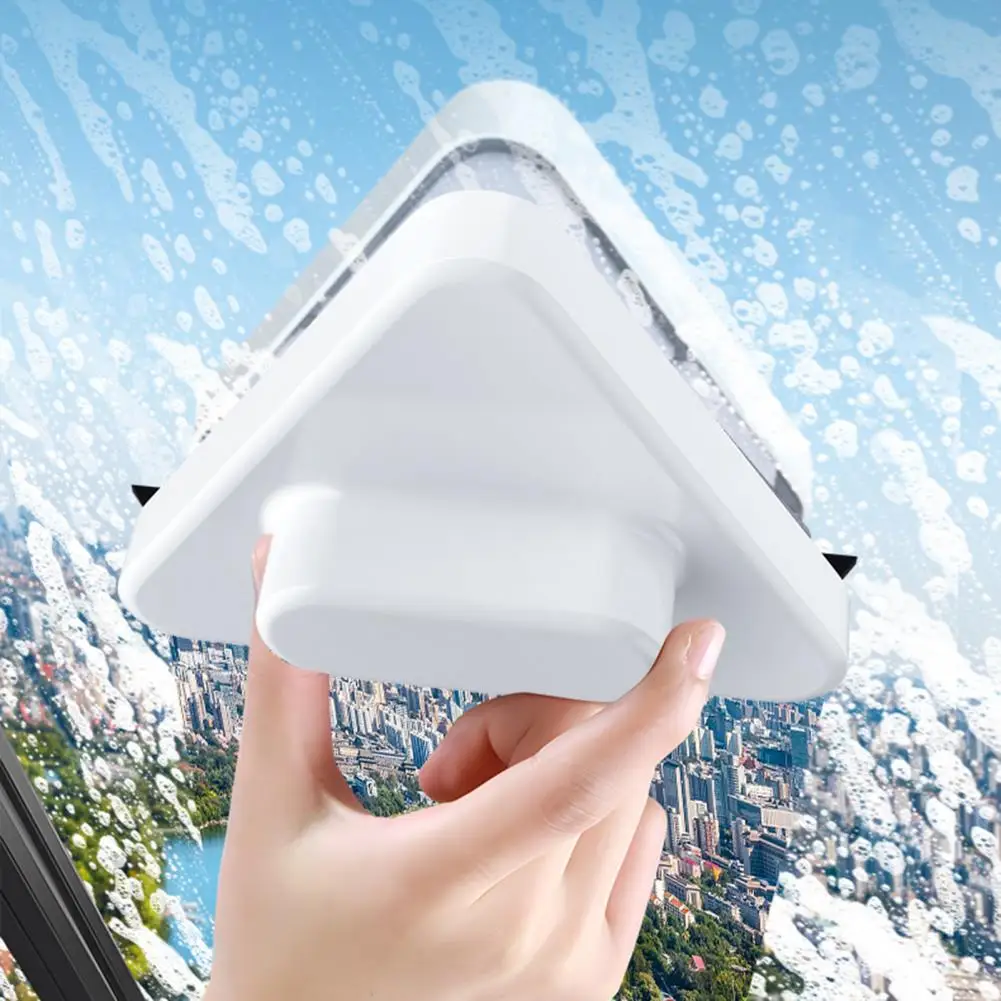 Windows Cleaner Magnetic, Double-layer Glass Magnetic Wiper Outside High-Rise Window Cleaning Tool, Brush for Washing Windows