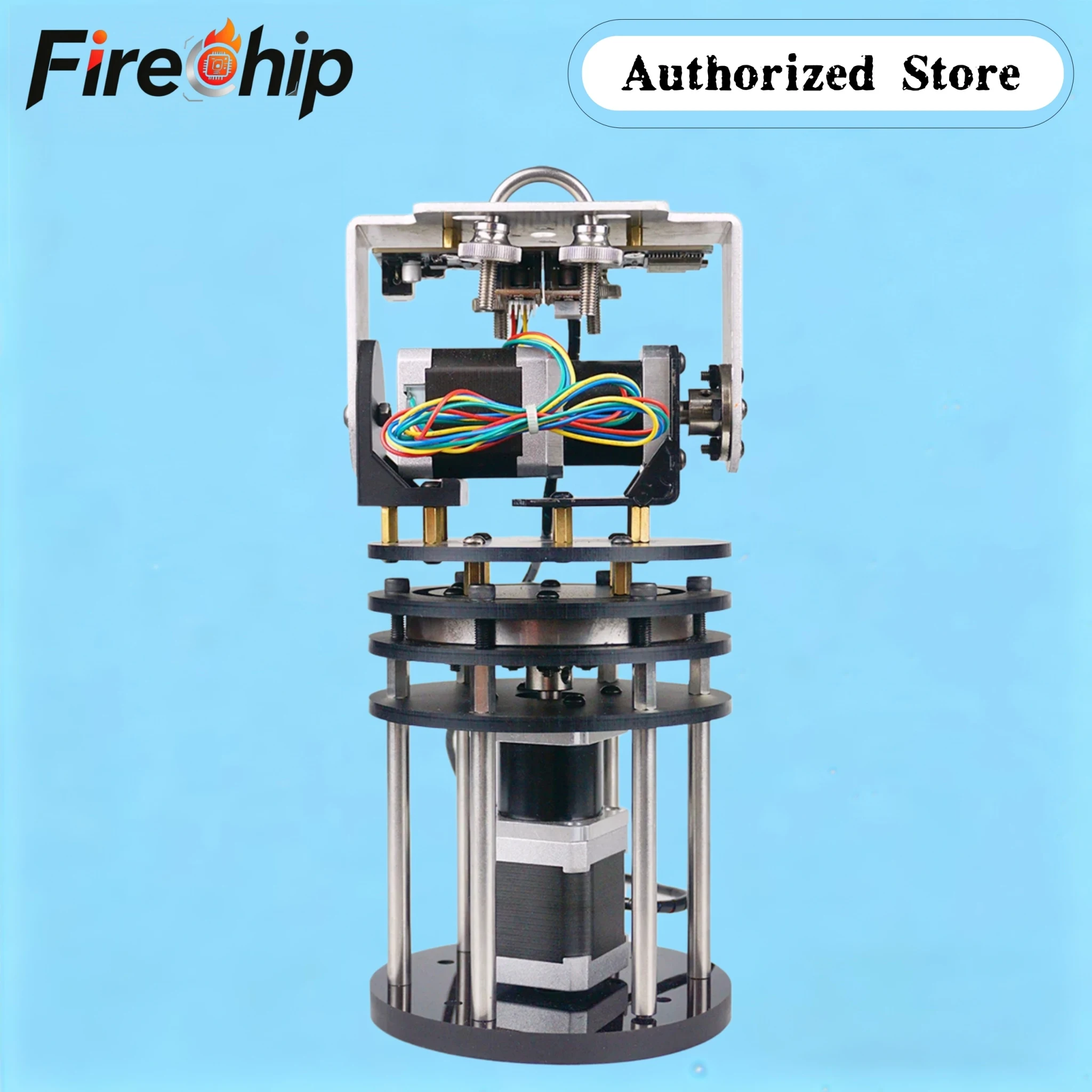 FireChip Antenna Rotator AntRunner Satellite Tracking System 360 Degree Azimuth and 180 Degree Elevation 12V Power Supply