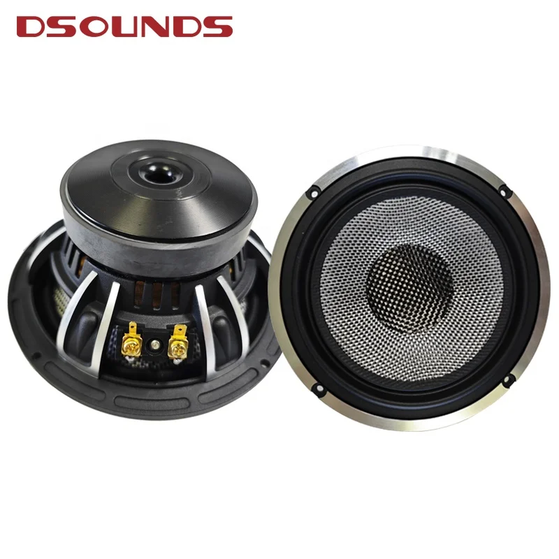 2026 6.5 Inch 3-Way Car Component Speaker Car Audio Speaker with Aluminum Basket Fiberglass Cone view 4