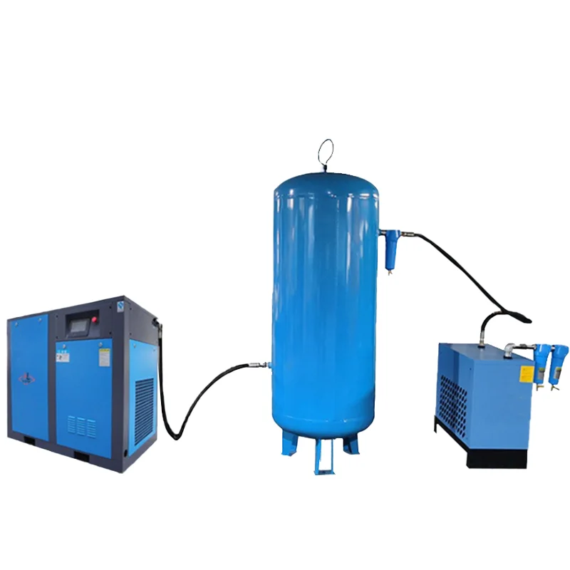 Powerful 10HP 120-gallon two-stage piston heavy-duty vehicle repair and sandblasting operation air compressor