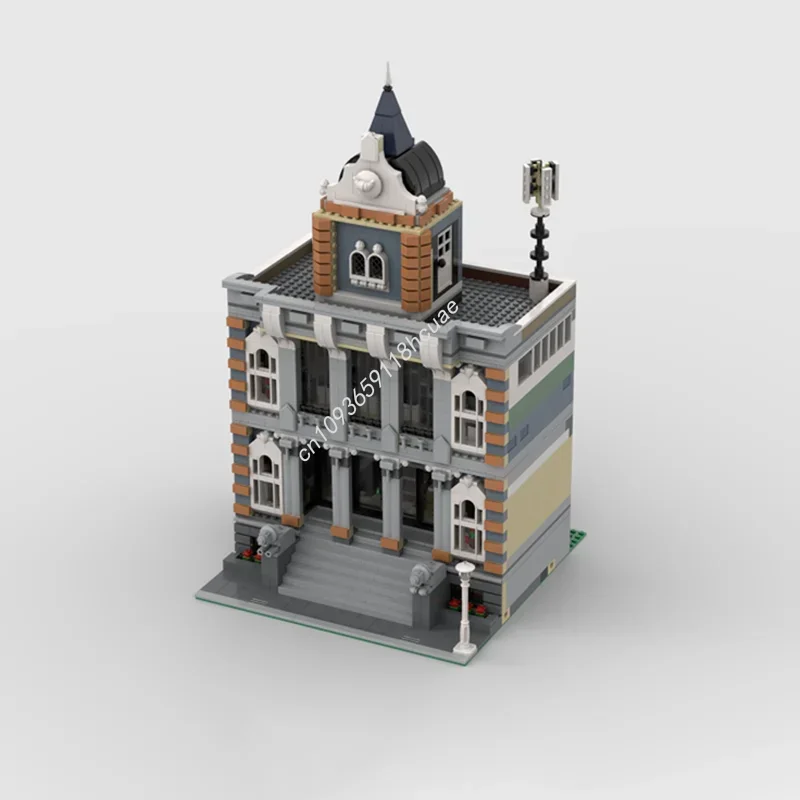 2888pcs MOC City Library Assembly Square Alternate Model Building Blocks Festival Gifts Construction Toys DIY Idea Brick