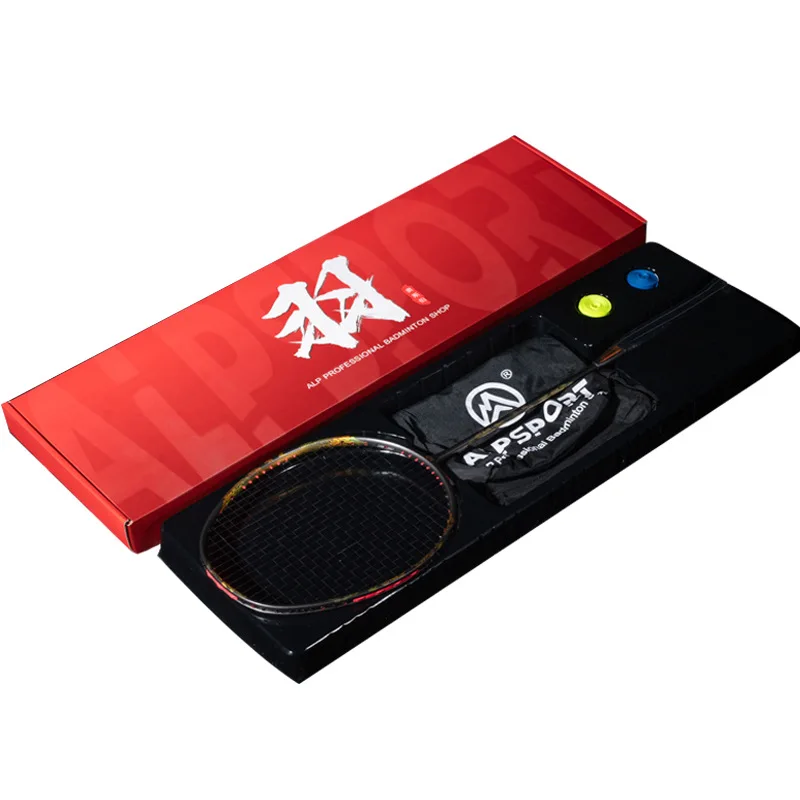 

‌High-Tension Badminton Racket,Reinforced Attack Racquet,Vibration Dampener,Unisex Tournament Gear‌